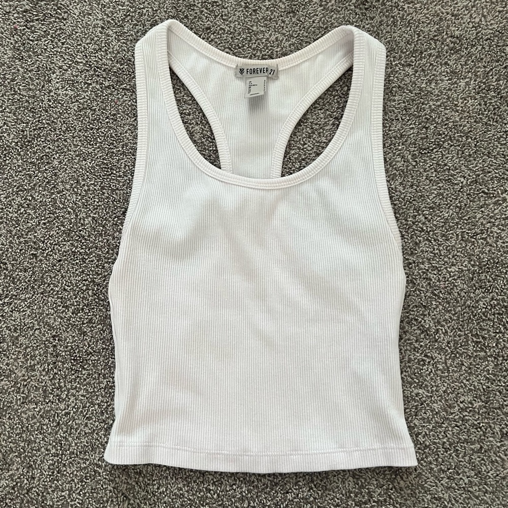 Forever 21 white tank. Size small.